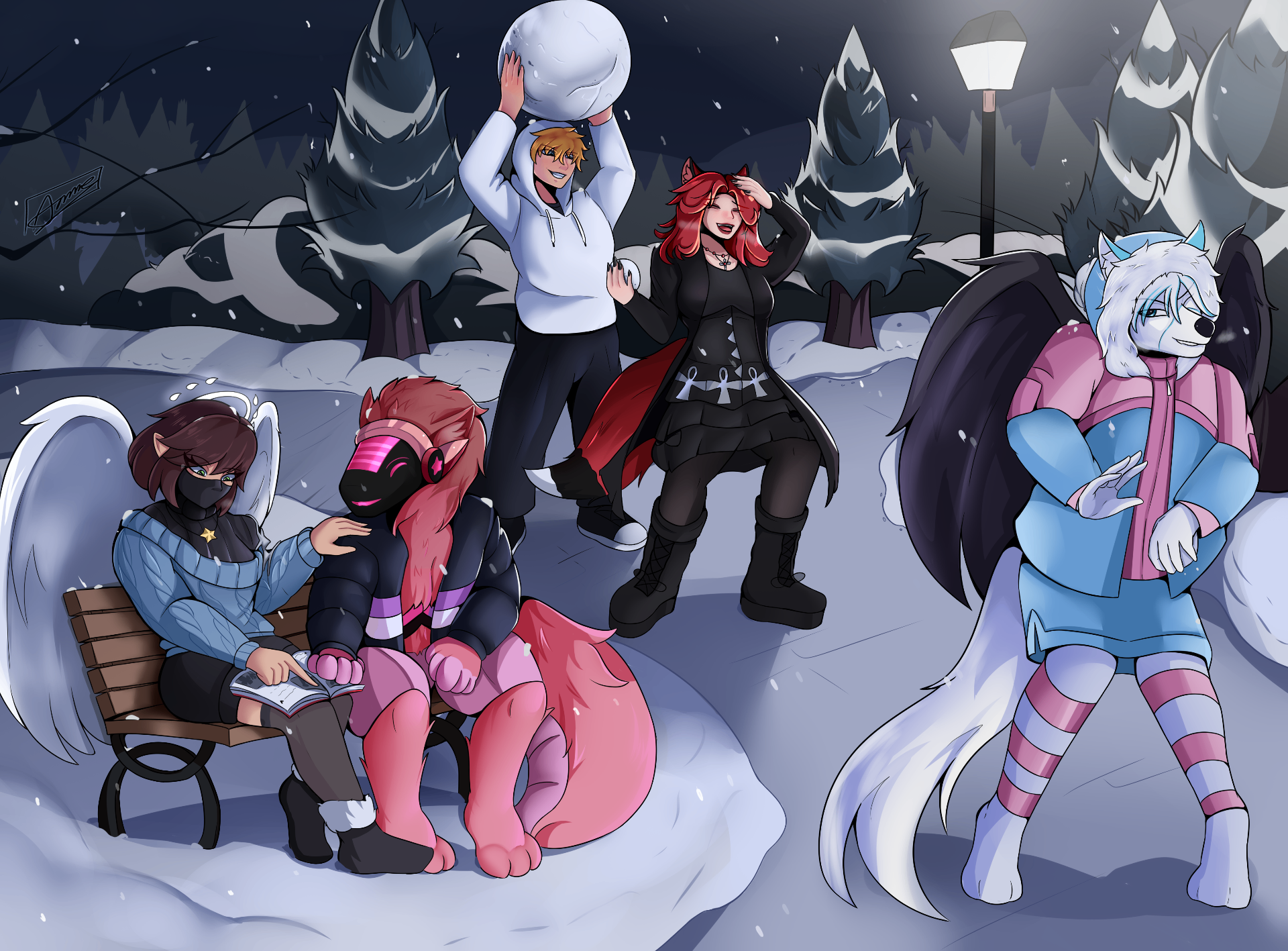 NADATS crew winter art